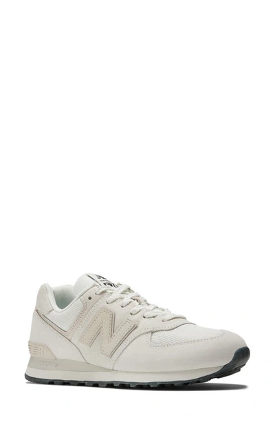 Shop New Balance Gender Inclusive 574 Sneaker In Off White/ Grey