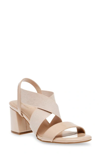Shop Anne Klein Ryles Slingback Sandal In Natural