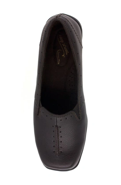 Easy Street Purpose Comfort Flat In Brown