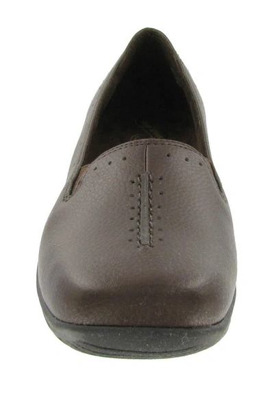 Easy Street Purpose Comfort Flat In Brown