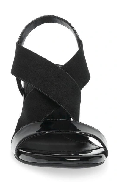 Shop Anne Klein Ryles Slingback Sandal In Black