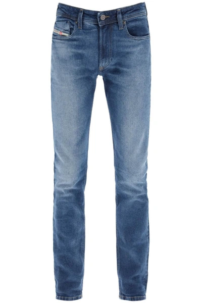 Shop Diesel Sleenker 1979 Skinny Fit Jeans In Blue
