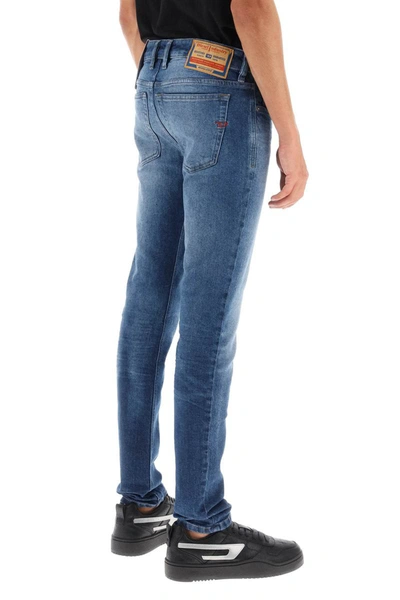 Shop Diesel Sleenker 1979 Skinny Fit Jeans In Blue