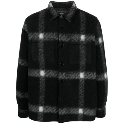 Shop Portuguese Flannel Shirts In Black/grey
