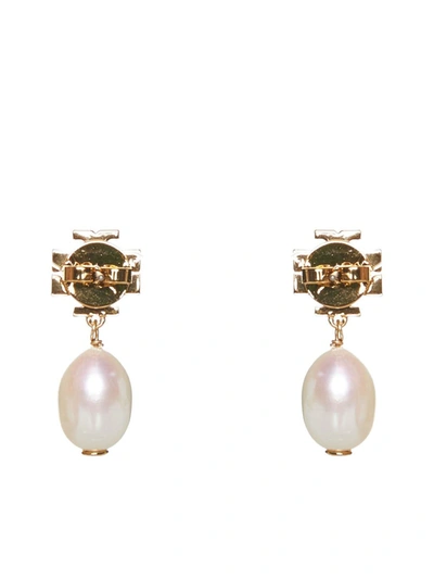 Shop Tory Burch Bijoux In Tory Gold / Pearl