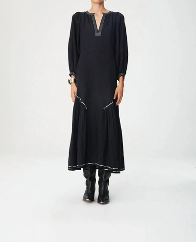 Shop Maria Cher Iruya Fran Dress In Black
