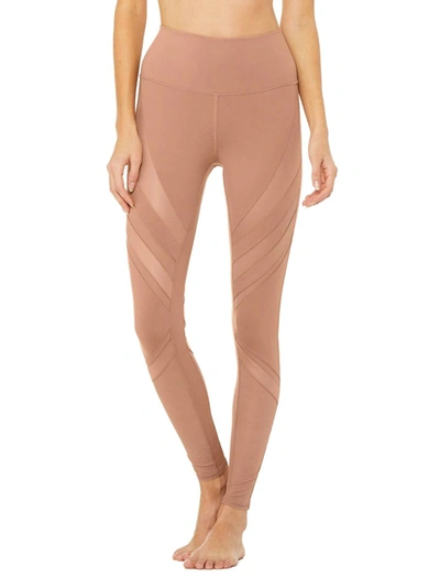 Shop Alo Yoga High Waist Epic Legging In Rosewater In Pink