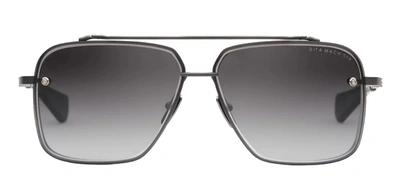 Shop Dita Mach-six Dts121-62-06 Navigator Sunglasses In Grey
