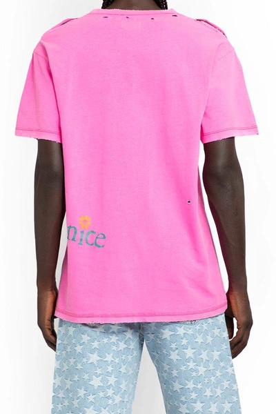 Shop Erl T-shirts In Pink
