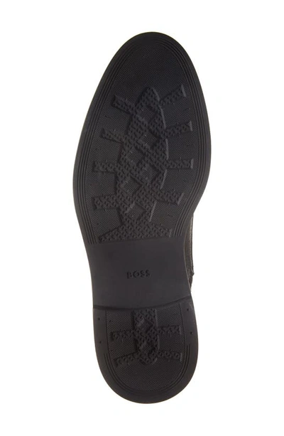 Shop Hugo Boss Zip Derby Boot In Black