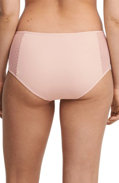 Chantelle Lingerie Norah Chic High Waist Full Briefs In Rose