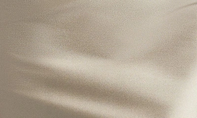 Sachin & Babi Bonnie One-shoulder Satin Column Gown In Pewter