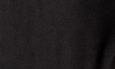 Shop Edikted Model Off Duty Cold Shoulder Rib Bodysuit In Black