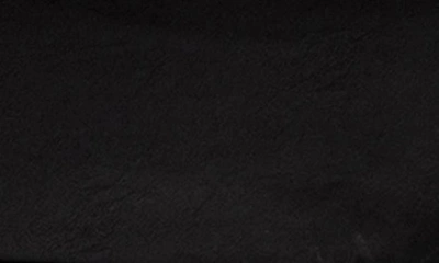Edikted Straight Leg Faux Leather Jeans In Black