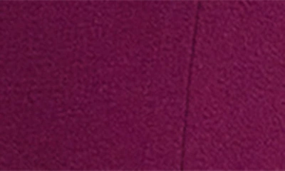 Dress The Population Gloria Front Zip Jumpsuit In Dark Magenta