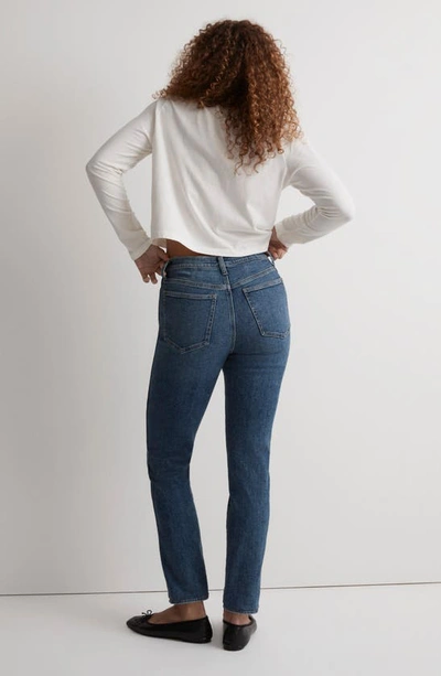 Shop Madewell Stovepipe Jeans In Pendelton