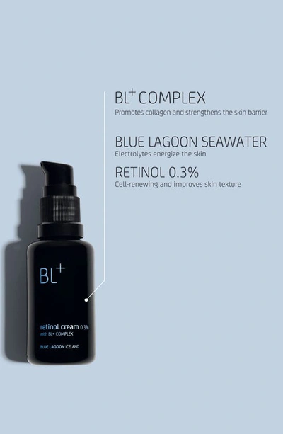 Shop Blue Lagoon Iceland Bl+ Retinol Cream 0.3%, 1 oz