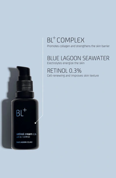 Blue Lagoon Iceland Bl+ Retinol Cream 0.3%, 1 Oz.