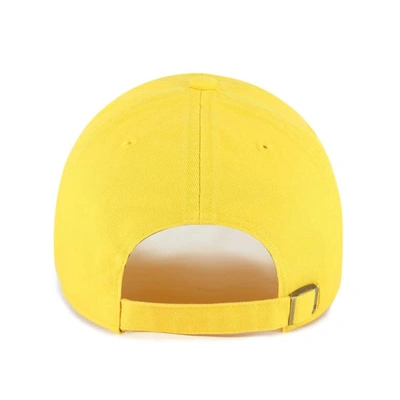 Shop 47 ' Gold Los Angeles Lakers Hand Off Clean Up Adjustable Hat