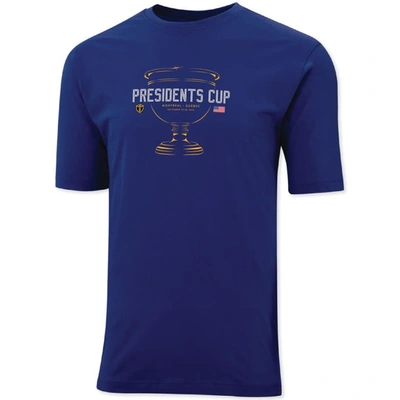Shop Ahead Navy 2024 Presidents Cup Pembroke T-shirt