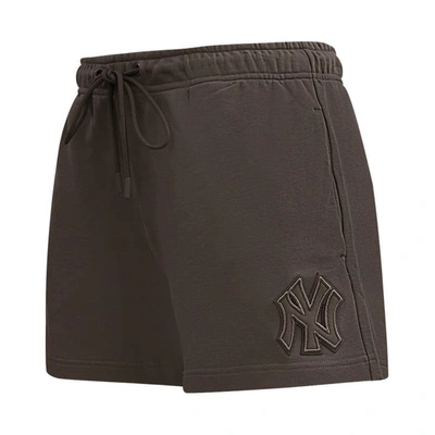 Shop Pro Standard Brown New York Yankees Neutral Fleece Shorts