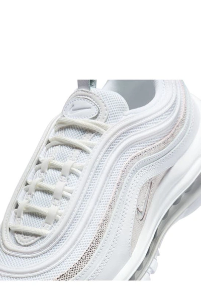 Shop Nike Air Max 97 Sneaker In White/ Chrome