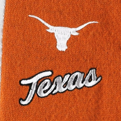 Gameday Couture Texas Orange Texas Longhorns One More Round Tri-blend Striped Hooded Cardigan Sweate In Burnt Orange