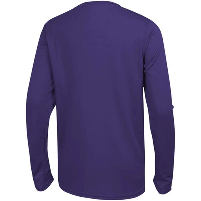 Outerstuff Purple Minnesota Vikings Side Drill Long Sleeve T-shirt In Purple