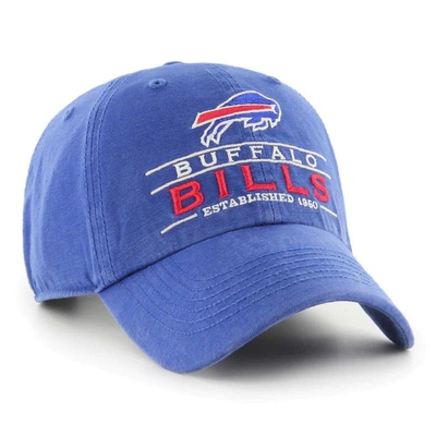 Shop 47 '  Royal Buffalo Bills Vernon Clean Up Adjustable Hat