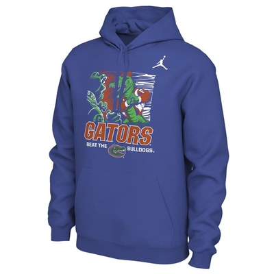 Shop Nike Royal Florida Gators Fl/ga Rivalry Pullover Hoodie