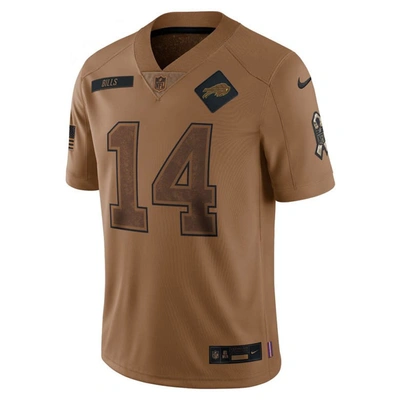 Shop Nike Stefon Diggs Brown Buffalo Bills 2023 Salute To Service Limited Jersey