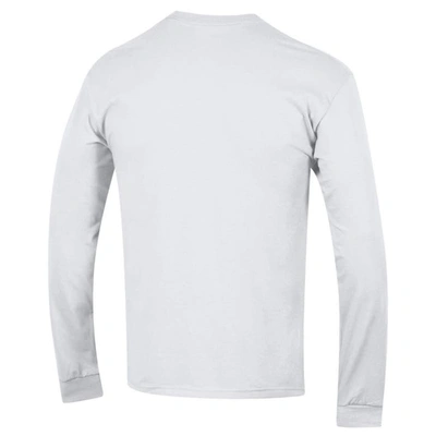 Shop Champion White Colorado Buffaloes Straight Over Logo Long Sleeve T-shirt