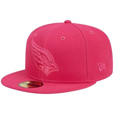 Shop New Era Pink Arizona Cardinals Color Pack 59fifty Fitted Hat