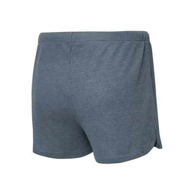 Shop Concepts Sport Charcoal Dallas Stars Meadow Long Sleeve T-shirt & Shorts Sleep Set In Gray