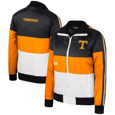 Shop The Wild Collective Tennessee Orange Tennessee Volunteers Color-block Puffer Full-zip Jacket