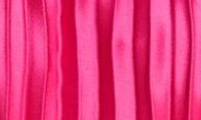 Shop Sam Edelman Sleeveless Pleated Dress In Dark Pink