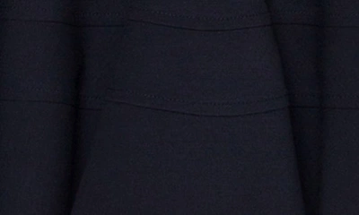 Akris Punto Tiered Flare Jersey Skirt In 009 Black