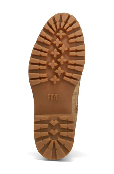 Shop Frye Hudson Slip-on In Desert Velour Leather