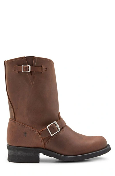 Shop Frye Engineer Biker Boot In Gaucho - Crazy Horse Leather