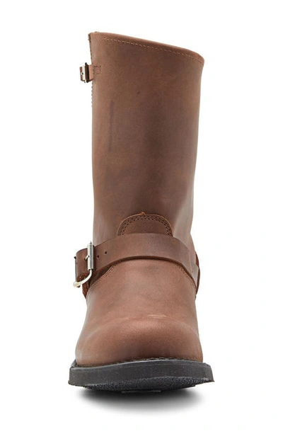 Shop Frye Engineer Biker Boot In Gaucho - Crazy Horse Leather