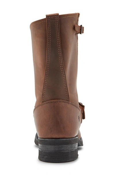 Shop Frye Engineer Biker Boot In Gaucho - Crazy Horse Leather