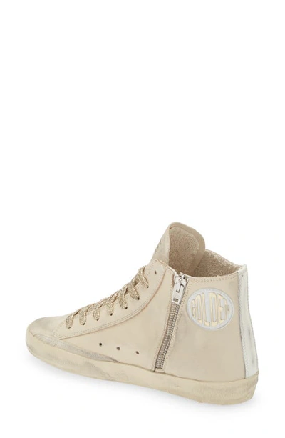 Golden Goose Francy High Top Sneaker In Buttercream