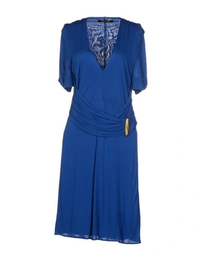 Roberto Cavalli Knee-length Dress In Blue
