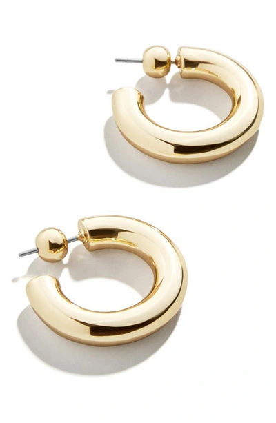 Shop Baublebar Dalilah Small Hoop Earrings In Gold