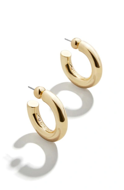 Shop Baublebar Dalilah Small Hoop Earrings In Gold