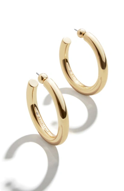 Shop Baublebar Dalilah Medium Hoop Earrings In Gold