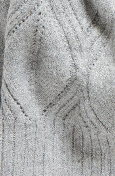 Shop Treasure & Bond Mixed Stitch Scarf In Grey Monument