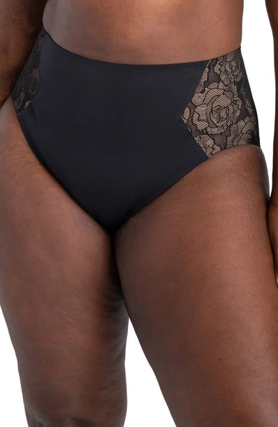 Shop Honeylove Lace Crossover Briefs In Runway