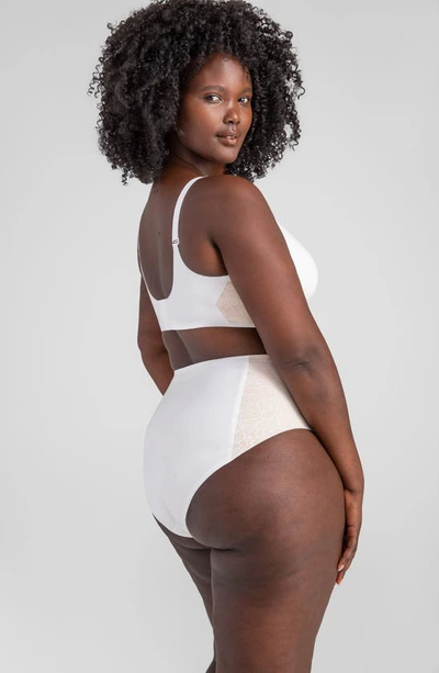 Honeylove High Waist Lace Briefs In Astral