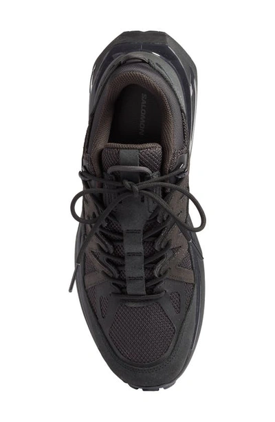 Shop Salomon Gender Inclusive Odyssey Elmt Low Hybrid Sneaker In Black/ Phantom/ Pewter
